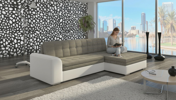 Design Sofa Rozkładana Sofa Podkładka Salon Narożnikowa kanapa Kanapa Tekstl Materiał