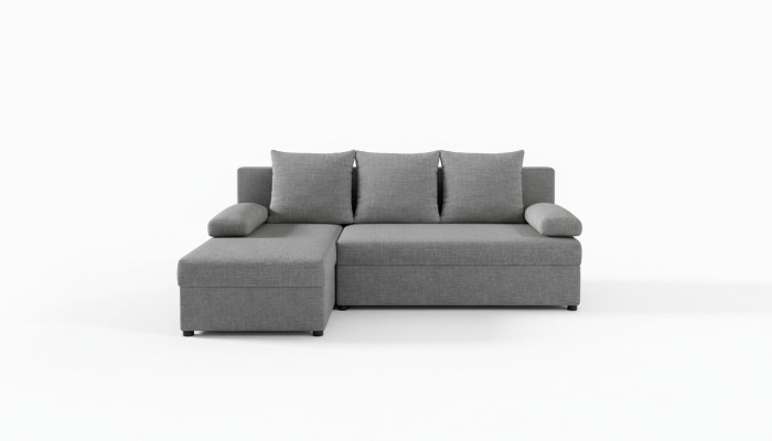 Nowoczesna Sofa Rozkładana Podkładka Siedziba Ustawić L Kształt Włókienniczy Materiał Sofy Skóra
