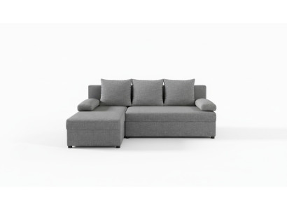Nowoczesna Sofa Rozkładana Podkładka Siedziba Ustawić L Kształt Włókienniczy Materiał Sofy Skóra