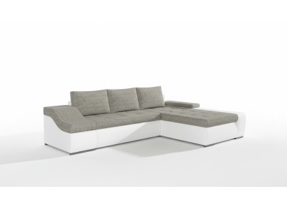 Nowoczesna kanapa narożnikowa Ontario Funkcja łóżka Living Room Couch Włókienniczy Sofy Sleep