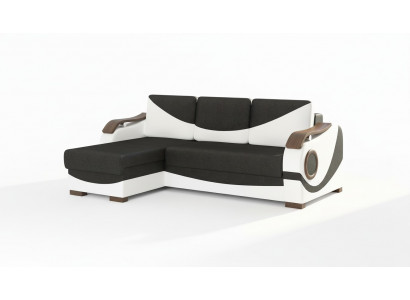 Design Narożnikowa kanapa Perto Funkcja łóżka Kanapa Podkładka Włókienniczy Sofy Kanapy Sleep