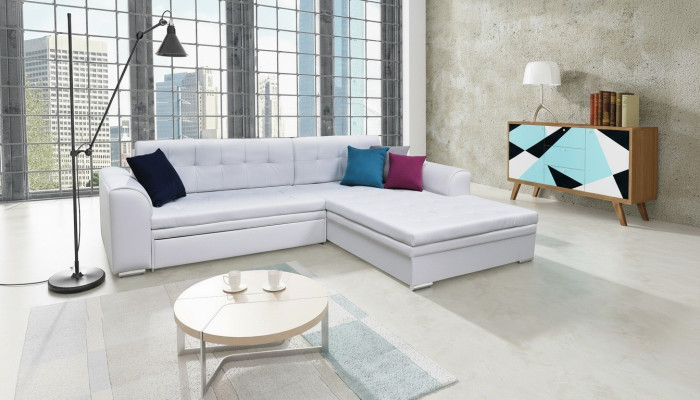 Design Narożnikowa kanapa Funkcja łóżka Couch Podkładka Couches Włókienniczy Sofy Sofa