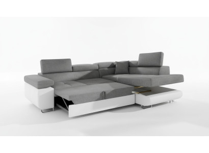 Klasyczny Design Narożnikowa kanapa Sofa Kanapy Funkcja łóżka Couch Podkładka Włókienniczy Sofy