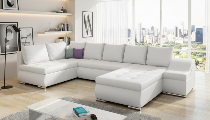 XXL Duża grupa wypoczynkowa Kanapa Tapicerowana Narożnik Sofa Kanapy Sofy Zestaw Tekstylny