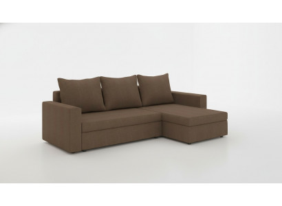 Design Narożnikowa kanapa rozkładana Funkcja łóżka Couch Skóra Podkładka Włókienniczy Sofy Nowy 502