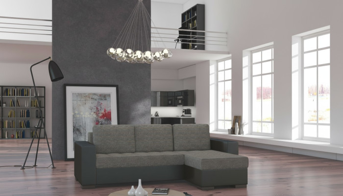 Design Narożnikowa kanapa Kanapa Podkładka Siedziba Zestaw narożny Sofa rozkładana Sofa Kanapy Łóżko
