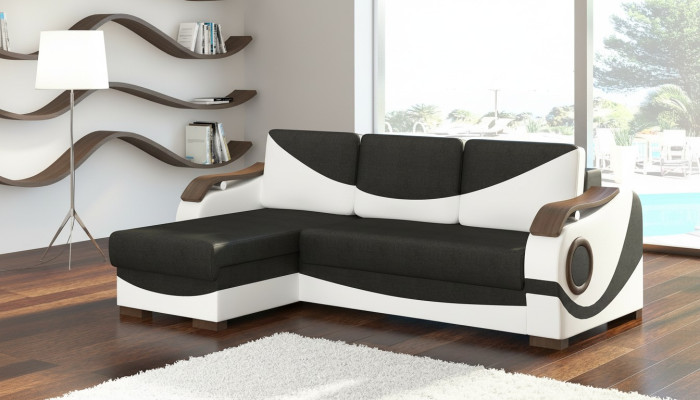 Funkcja łóżka Funkcjonalna Sofa Rozkładana Narożnikowa kanapa Włókienniczy Materiał Couch Podkładka Ustawić