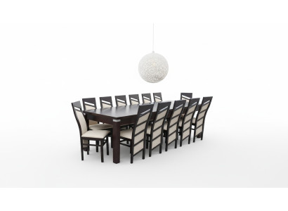 Design jadalnia Ustaw Krzesło Zestaw Tabela + 12 zestawów Krzesła