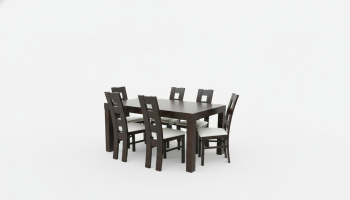 Designerska Tabela + 6 Krzesła Decor Obcios Kompletny Salon jadalnia