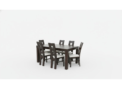 Designerska Tabela + 6 Krzesła Decor Obcios Kompletny Salon jadalnia