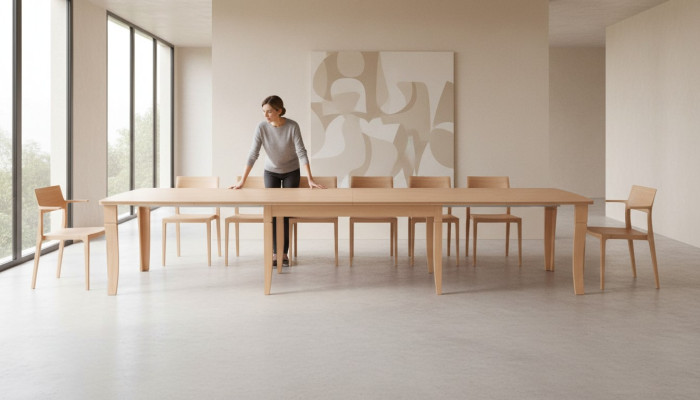 XXL Tabela 400cm Duży Designerski Stół konferencyjny drewniany stoły konferencyjne