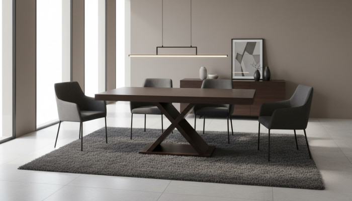 Możliwość przedłużenia Design stół drewniany Tabela jadalnia salon Drewno wystrój stoły Solidny