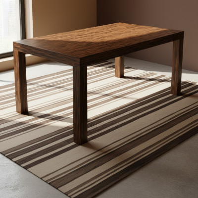 Możliwość przedłużenia Design Decor Drewniany Stół Tabela Jadalnia Salon Drewno stoły Solidny