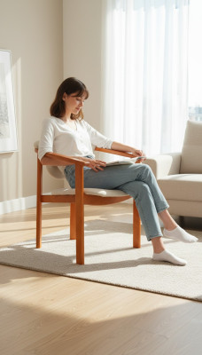 Luxury Design Podkładka Krzesło Krzesła Siedziba Lehn Office jadalnia Solidny Drewno K27 Nowość