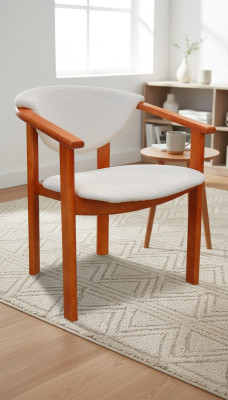 Luxury Design Podkładka Krzesło Krzesła Siedziba Lehn Office jadalnia Solidny Drewno K27 Nowość