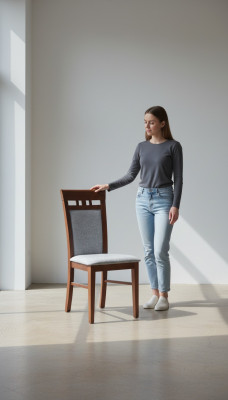 Luxury Design Podkładka Solidny Drewno Krzesło Office Biuro jadalnia Krzesła Siedziba