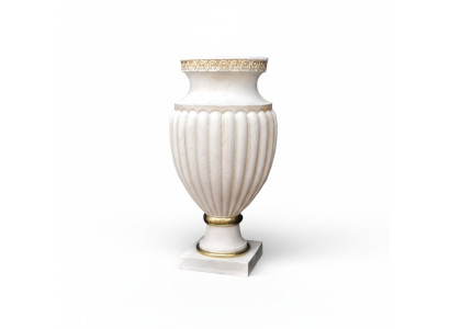 Wazon XXL Dekoracja Stołowa Wazony Deco W Stylu Antyk Rzeźba Figura Kielich Rzym 0882