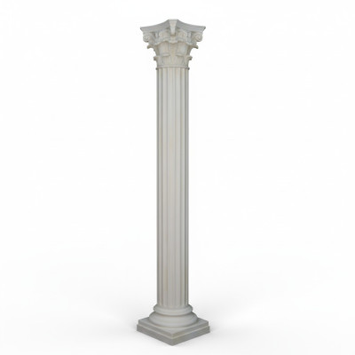 Design Kolumna Kolumna Antyczna dekoracyjna kolumna Kwiat Kolumna Stojak Cokół Nowy 224cm