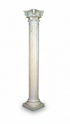 Kolumna Grecka XXL Kolumny Antyk Style Design Luksusowe Podpory Nowe 224cm Duży Nowy
