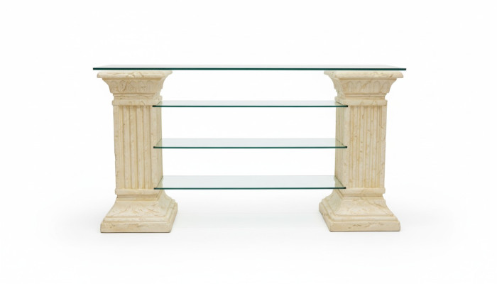 Design Galota Półka Szkło Kolumna Szafa Prezentuje Półki Szafa Salon 1849