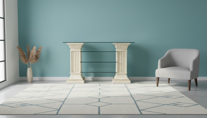Design Galota Półka Szkło Witryny Kolumnowe Półki TV Szafa Salon 1872 Nowość