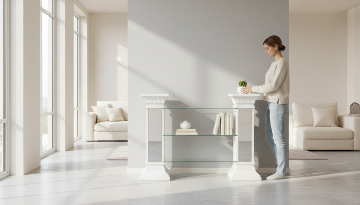 Design Półka XXL Gablota Wazon Kolumnowy Decovase Lustro Deco Deco 1838 Nowość