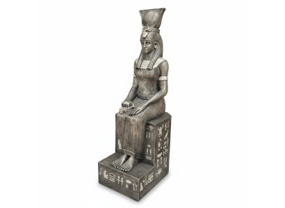 XXL Projektantka Rysunek Bogini Izydy Statua Rzeźba Dekoracja Figurki Posągi 123cm