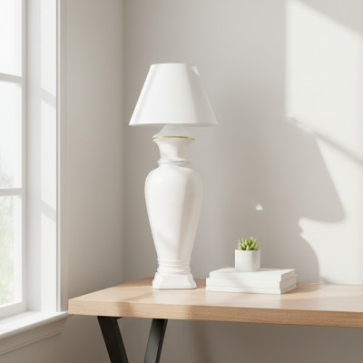 Designerska lampa podłogowa Wazon XXL Stojak Lampa Lampy Półka Podświetlana Galota 132cm