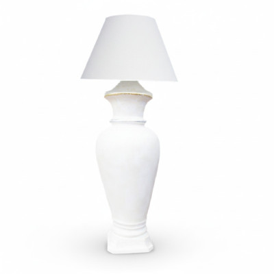 Designerska lampa podłogowa Wazon XXL Stojak Lampa Lampy Półka Podświetlana Galota 132cm