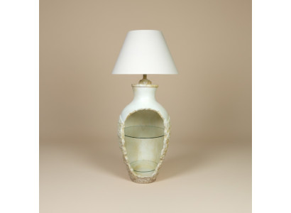 Designerska lampa podłogowa Wazon XXL 138cm Stojak Lampa Lampy Półka Podświetlana Galota