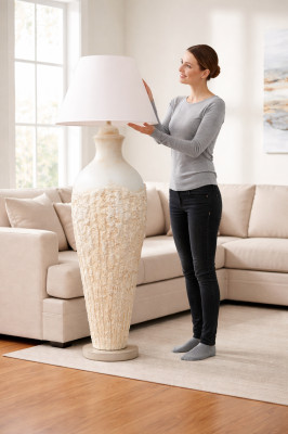 Design XXL Lampy wazonowe Wazon Lampa podłogowa Lampa stołowa Lampy 140cm