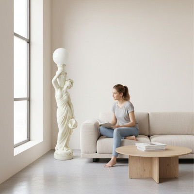 Lampa podłogowa do salonu Lampa lampy stojące XXL design Lampa rzeźba figurowa 6833