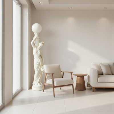 Lampa podłogowa do salonu Lampa lampy stojące XXL design Lampa rzeźba figurowa 6833