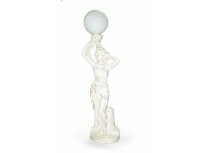 Lampa podłogowa w stylu antycznym, lampa podłogowa Lampa Lampy Life Size Oświetlenie