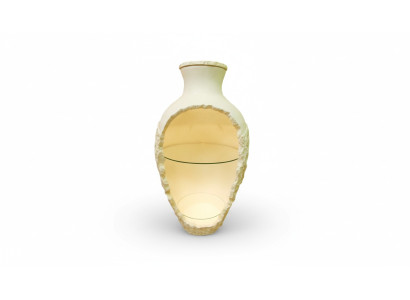 Design Vase Bar prezentuje lekką Galota ze szklanymi wstawkami Galota Vase Bar