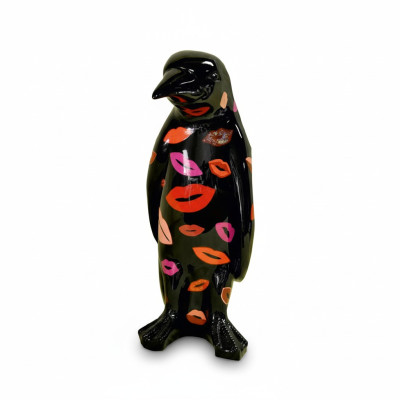Projekt Luksusowa rzeźba figurowa Praca fizyczna Pingwin Rzeźby zwierząt Figurki XXL 67cm
