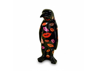 Projekt Luksusowa rzeźba figurowa Praca fizyczna Pingwin Rzeźby zwierząt Figurki XXL 67cm