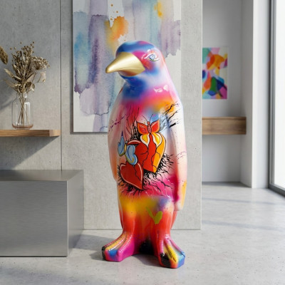 XXL 67cm Projektant Figura Praca fizyczna Figury malowane Rzeźba Rzeźby Statua Nowość