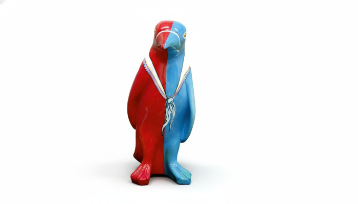 Projekt Pingwin Rysunek Statua Rzeźba Figurki Rzeźby Dekoracja Dekoracja 3075 Nowość