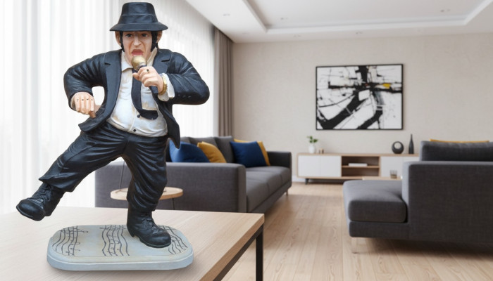Projekt Blues Brothers Rysunek Statua Rzeźba Figury Rzeźby Dekoracja 5324
