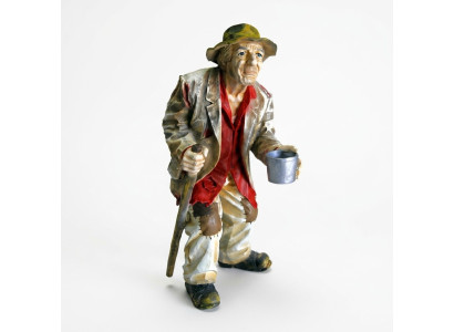 Projekt Żebrak Figurka Statua Rzeźba Figurki Rzeźby Dekoracja Deco 5623 Nowość