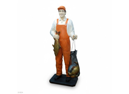Projekt Rybak Rysunek Statua Rzeźba Figurki Rzeźby Dekoracja Deco 5661 Nowość