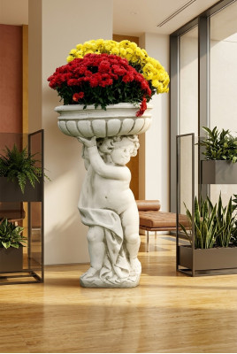 Doniczka dekoracja doniczkowa figura natura doniczki ogrodowe wazony