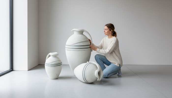 Doniczka roślina doniczkowa natura dekoracja figura doniczki ogrodowe wazony
