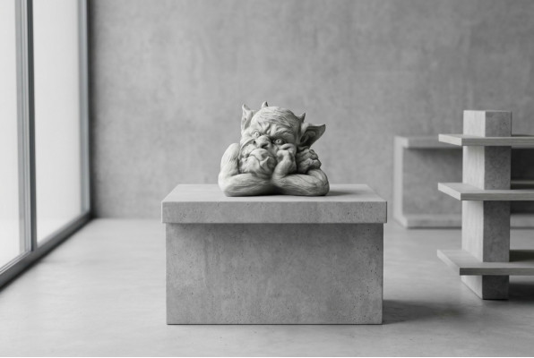 Troll 18cm rzeźba projekt rysunek statua figurki ogrodowe posągi
