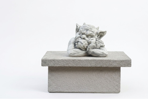 Troll 18cm rzeźba projekt rysunek statua figurki ogrodowe posągi