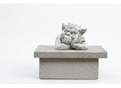 Troll 18cm rzeźba projekt rysunek statua figurki ogrodowe posągi
