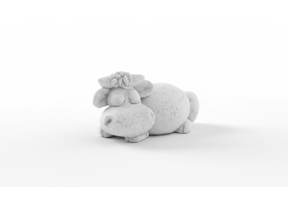 Dekoracja ogrodowa Hippo Patio kamienne figurki rysunek dekoracyjny posąg
