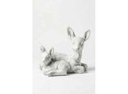 Dekoracja ogrodowa Bambi taras kamienne figurki rysunek dekoracyjny posąg