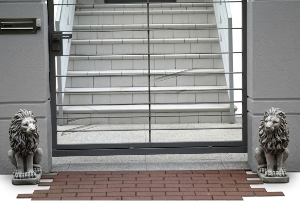 Figura ogrodowa lwa Patio Rzeźba ogrodowa Figury Rzeźby Posągi